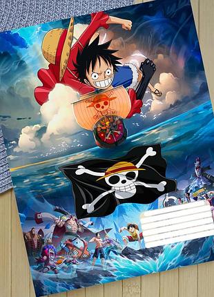 Тетрадь ван пис one piece линия18 листов (30807)