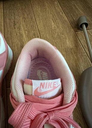 Кросівки nike dunk low pink 8