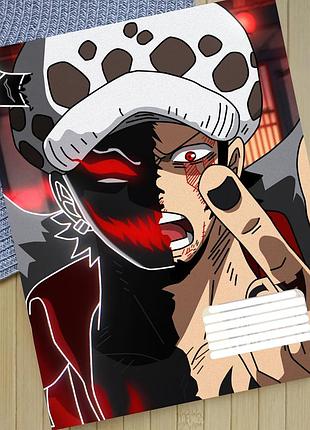 Тетрадь ван пис one piece линия18 листов (30805)