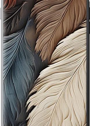 Чехол на iphone 8 plus листья в стиле бохо из пластика fch_0164382