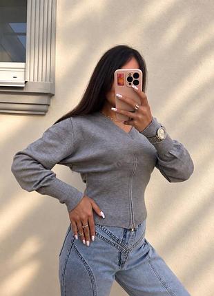 Кофта жіноча кашемірова oversize чорна, молочна, шоколадна, бежева, сіра