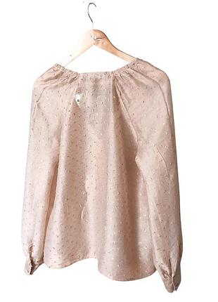Нарядная блуза zara 10