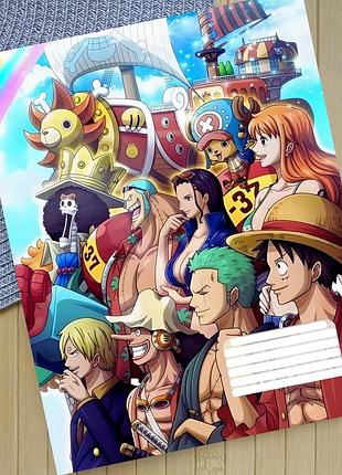 Тетрадь ван пис one piece линия18 листов (30811)