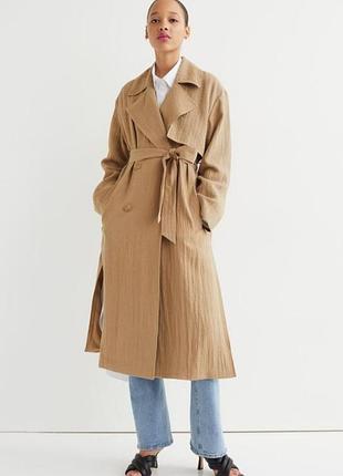 Стильний тренч від бренду h&m, xl
підійде у міжсезоння та влітку