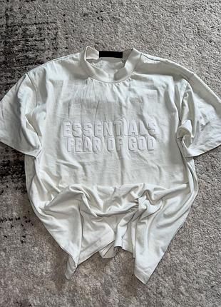 Футболка essential fear of god t-shirt