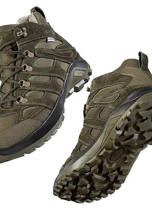 Черевики scout mid 2.0 тактичні демісезонні з нубуку з мембраною олива 41