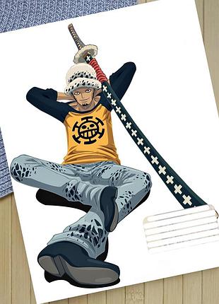Зошит ван піс one piece клітинка 18 аркушів (30786)