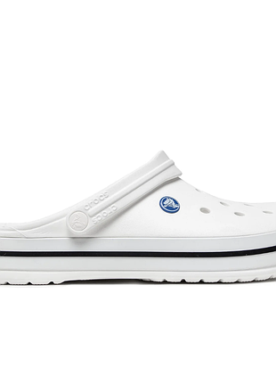 Crocs crocband white original, крокси крокбенд білі чоловічі жіночі унісекс унісекс оригінал + коробка m12/w14