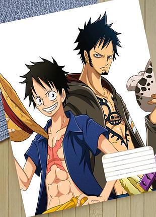 Тетрадь ван пис one piece линия18 листов (30802)