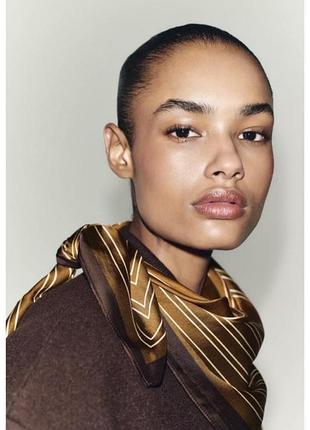 Платок zara вискоза 100% 3