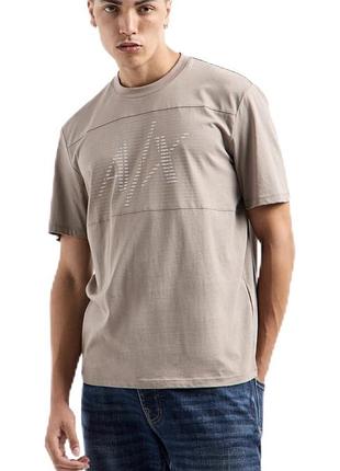 Нова футболка armani exchange розмір s-m repeat micro text logo