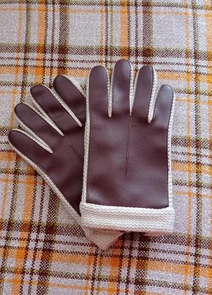 Винтажные автомобильные перчатки "driving gloves" 60-70 р empire made