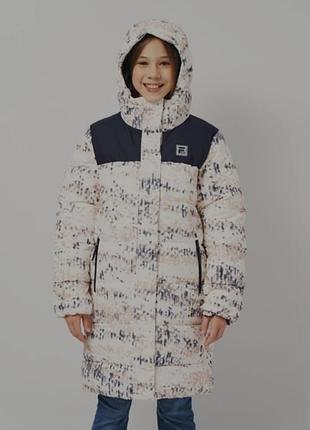 Куртка пальто зима fila