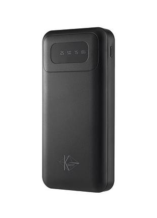 Powerbank квант pd22, 20000mah, портативна батарея для заряджання смартфонів і пристроїв