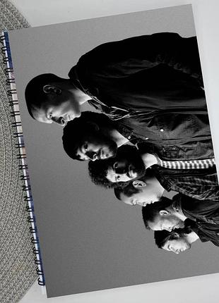 Тетрадь linkin park на пружине 48 листов линия (33260)