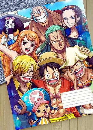 Тетрадь ван пис one piece линия18 листов (30815)