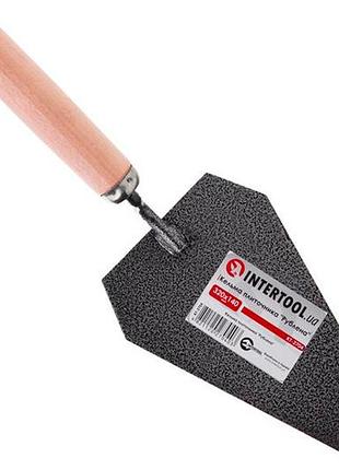 Ku кельма плиточника intertool universal fit молотковая для укладки плитки и нанесения раствора стальн uni2l_k 4