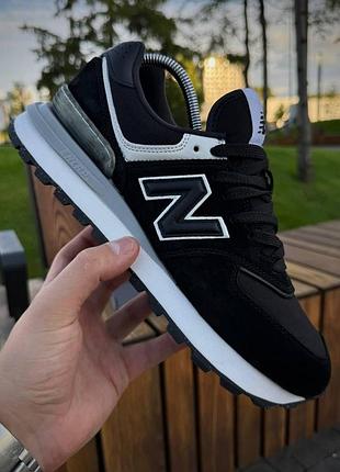 Чоловічі демісезонні термо кросівки new balance 990 goretex, зимові молодіжні термо кросівки осінь зима 42