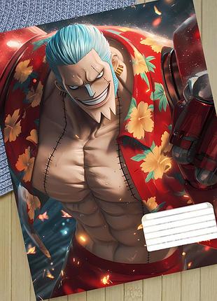 Зошит ван піс one piece клітинка 18 аркушів (30770)