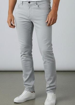 Джинси чоловічі lcw vision світло сірі  брюки бавовняні modern slim fit, класичні штани розмір 32/31