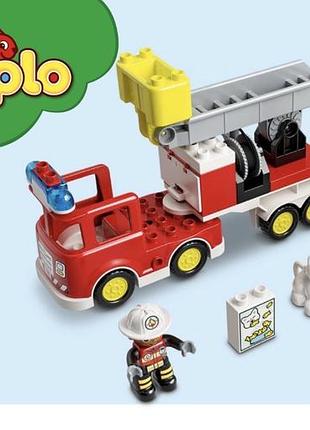 Конструктор lego duplo реск'ю пожежна машина (10969)