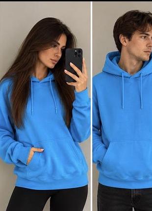 Блакитне худі унісекс💙