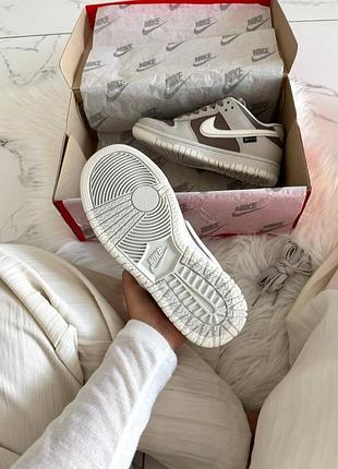 Nike dunk brown grey gore-tex termo 9