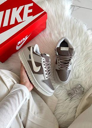 Nike dunk brown grey gore-tex termo 3