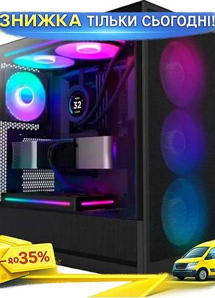 Ku корпус nzxt h5 universal fit flow rgb black midi tower e-atx atx micro atx mini itx компьютерный че uni2l_k