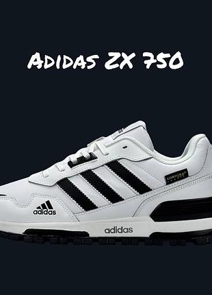 Adidas zx 750 white black 5