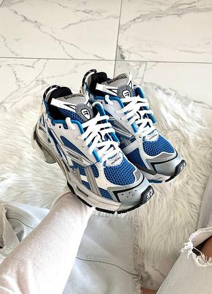 Blncg  runner white blue 8