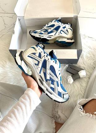 Blncg  runner white blue 3