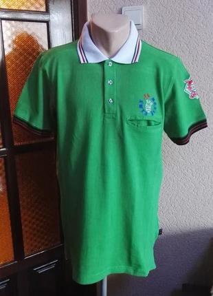 Футболка-поло чоловіча 100% бавовна,розмір m-l (46-48размер) від time is money
