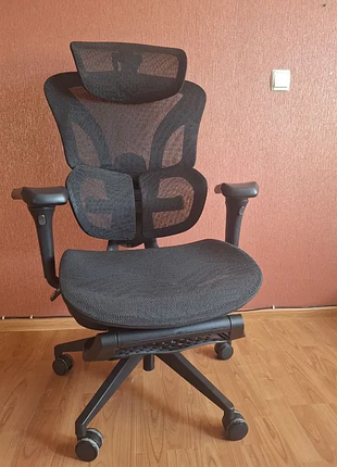 Кресло компьютерное офисное эргономичное officepro elite black (oc950b)
