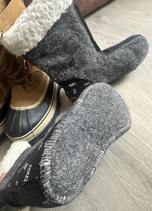 Теплі зимові чоботи sorel 9