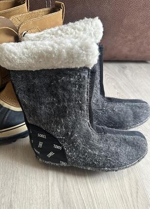 Теплі зимові чоботи sorel 8