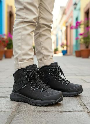 Мужские зимние термоботинки для подростка american club waterproof 144/24 р.40,41,42,43