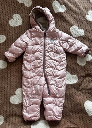 Комбінезон евро зима для дівчинки