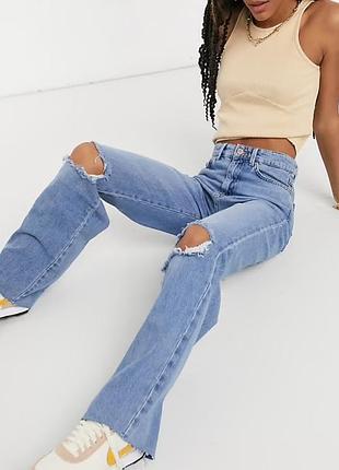 Джинси stradivarius long straight fit