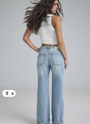 Нові джинси straight wide s (36) 2