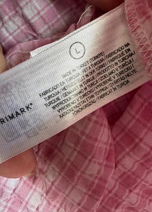 Сукня в клітинку primark l 4