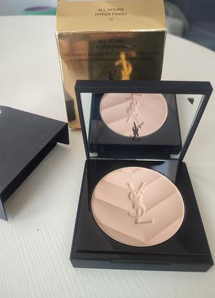 Пудра all hours hyper finish yves saint laurent 02 2