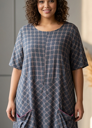 Стильное и комфортное женское платье oversize