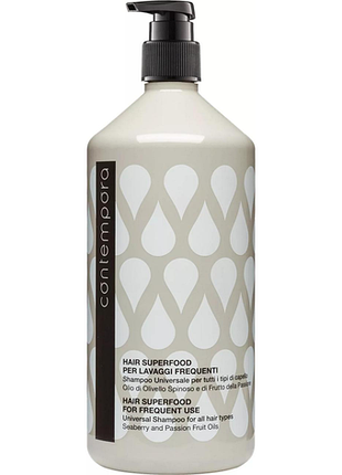 Шампунь универсальный contempora с маслом облепихи и маракуйи universal shampoo 1000 мл