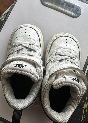 Дитячі кросівки nike липучка 3