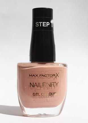 🍑 нюдовый лак для ногтей max factor nailfinity gel colour макс фактор с эффектом гель лака бежевый обычный 200 the icon