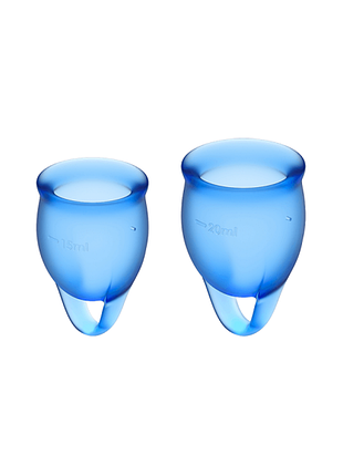 Менструальные чаши satisfyer feel confident dark blue