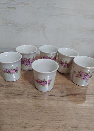 Рюмки фарфоровые 1970-80 гг., срср
