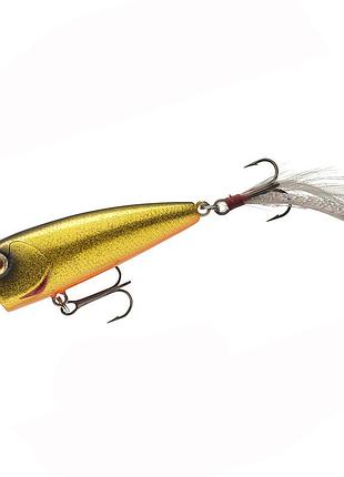 Поппер daiwa steez popper 60f 60мм 7.6g #sg black gold (17522-003)