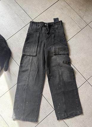 Zara cargo джинси 2